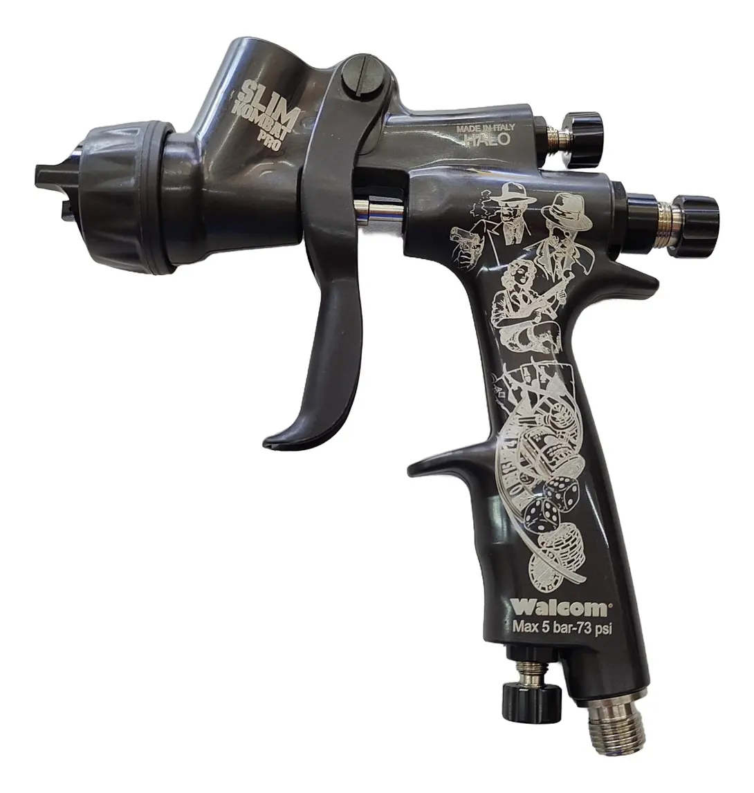 PISTOLA DE GRAVEDAD SLIM KOMBAT PRO HALO 1.3 BARNIZ/BASE