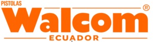 Pistolas Walcom Italia logo importado para Ecuador por Mvtrading Ecuador